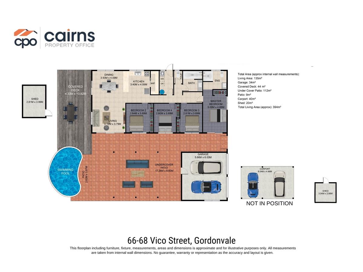 66-68 Vico Street, Gordonvale For Sale by Farmbuy.com - floorplan 1