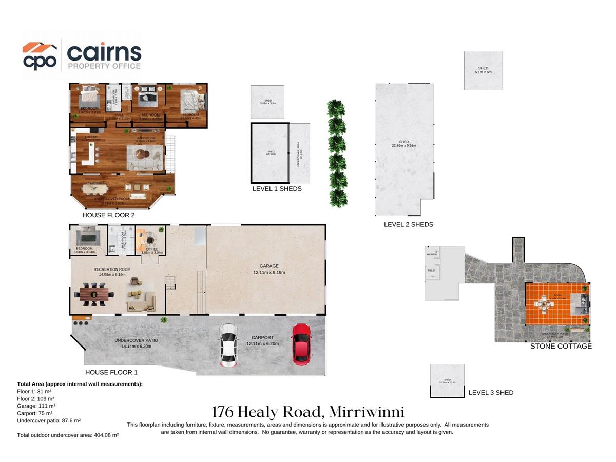 176 Healy Road, Mirriwinni For Sale by Farmbuy.com - floorplan 2